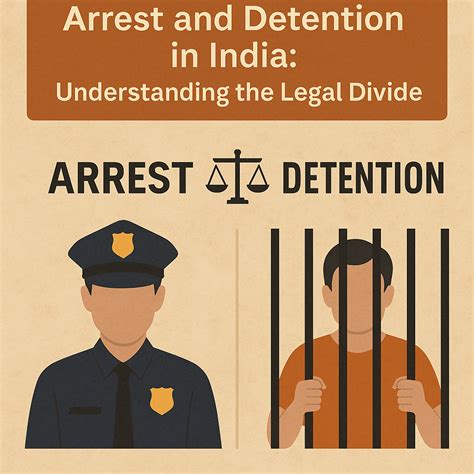 Arrest and Detention in India: Understanding the Legal Divide