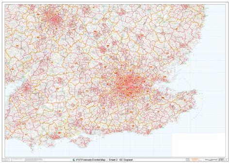 Buy SE England Districts (Postcode District Map) Book Online at Low ...