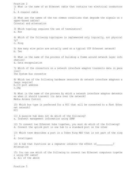 Image result for Computer Network No. 9 Test Questions