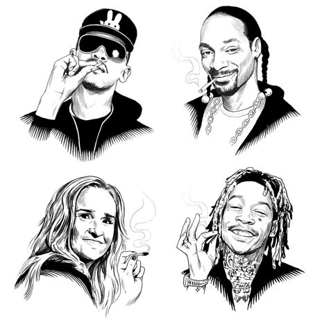 Snoop Dogg Sketch at PaintingValley.com | Explore collection of Snoop ...