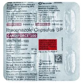 Candiforce-100 Capsule | Uses, Side Effects, Price | Apollo Pharmacy