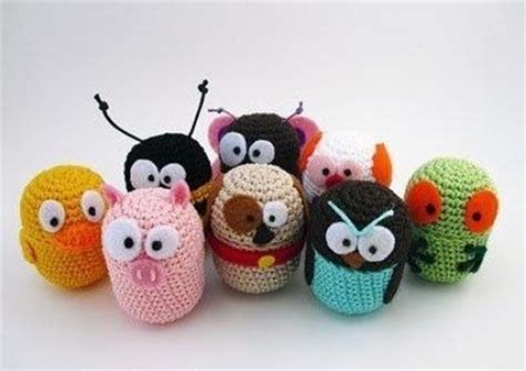 Heklane igračke od kinder jaja