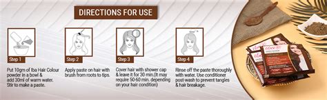 Buy Iba Hair Colour for Women - Dark Brown, 70g | 100% Pure Henna Based ...