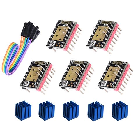 BIGTREETECH DIRECT TMC2208 V3.0 UART Model Stepper Motor Driver 3D ...