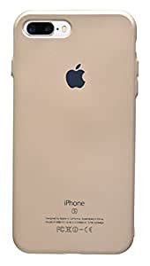 TAP FASHION Golden Cover for Apple iPhone 7 Plus (Flexible Golden, TFMC ...