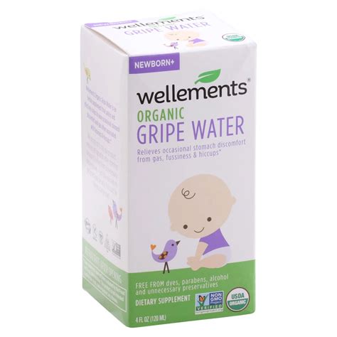 Wellements Organic Gripe Water - Shop Herbs & homeopathy at H-E-B