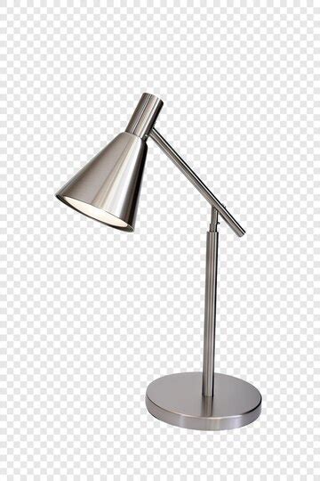 A silver lamp on a table | Premium AI-generated PSD