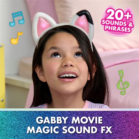 DreamWorks Gabby's Dollhouse The Movie: Meow-mazing Interactive Ears ...