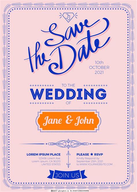 英文邀请函图片_邀请函贺卡_名片卡证_图行天下图库