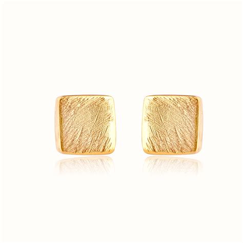 Mild-Textured Lila Earrings with Matte Finish – Vinanti Manji