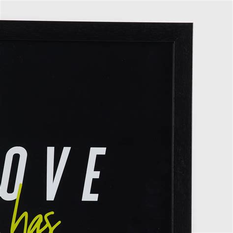 Buy Spectrum Glass Slogan Picture Frame - 33x48cm from Home Centre at ...
