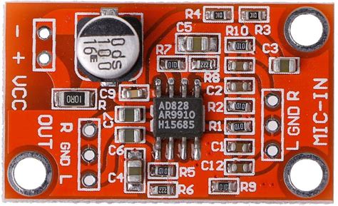 BOGEEL AD828 Stereo Dynamic Microphone Preamplifier Board India | Ubuy