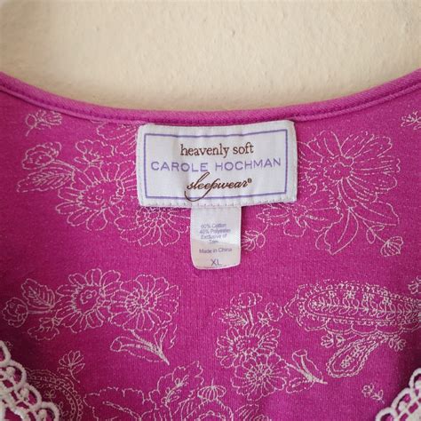 Yahoo!オークション - CAROLE HOCHMAN カットソー パープル レース /Y1...