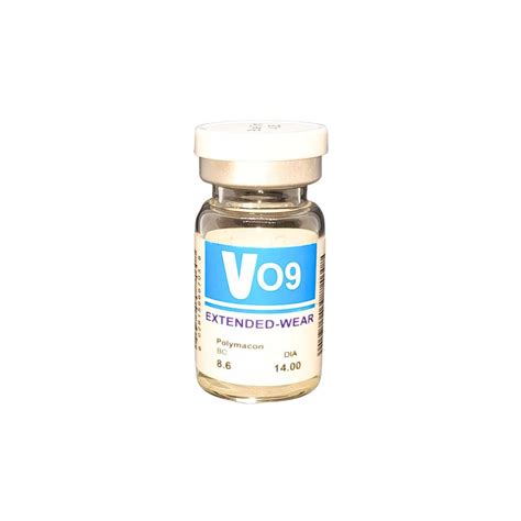 Vo9 Extended Wear Transparent Contact Lens - Optikers.pk