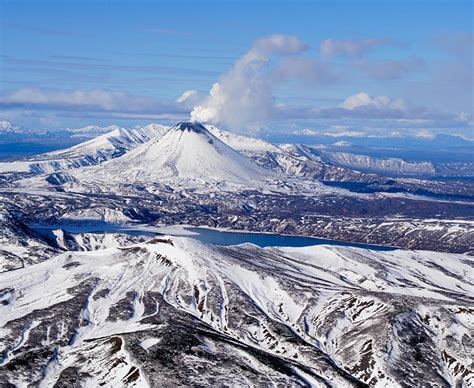 Полет над зимней Камчаткой | ФОТО НОВОСТИ