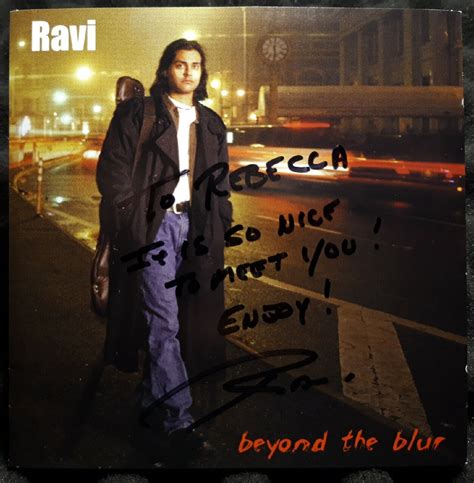 Ravi – Beyond The Blur (CD, 1999, AUTOGRAF) | Łomianki | Kup teraz na Allegro Lokalnie