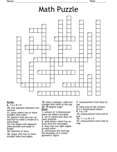 Image result for Math Search Puzzle Answer Key