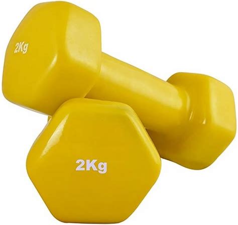 Dumbbell - FitBulls Hexagon Rubber Dumbbell Manufacturer from Meerut