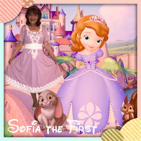 Sofia the First | Disney princess disneybound, Lilac dress, Lavender ...
