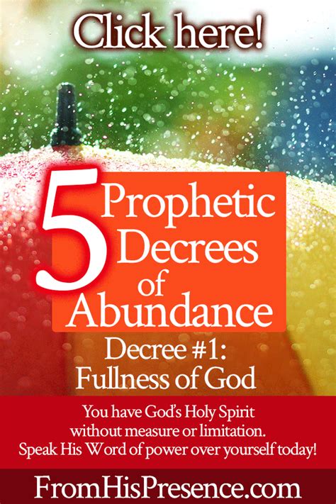 Powerful Decrees 的图像结果