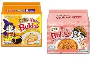 Sam Yang Buldak Rose&Quattro Cheese Spicy Hot Chicken Flavour Ramen ...