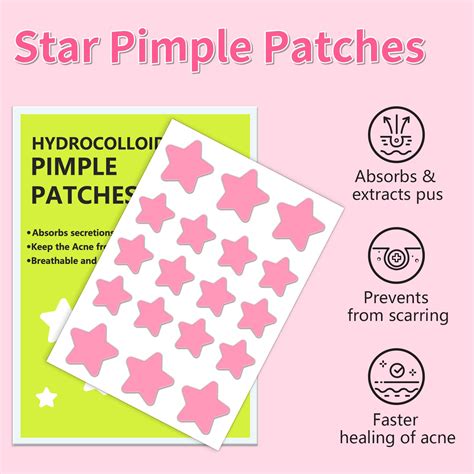 Star Pimple Patch 108 Counts, Pimple Patches for Face Pimple Patches ...
