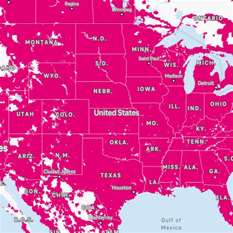 T-Mobile Cell Coverage 的图像结果