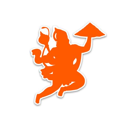 Lord Hanuman Bumper Sticker – STICK IT UP