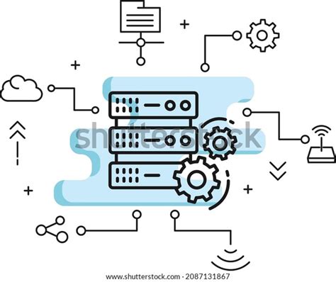 Image result for Server Configuration Vector Png