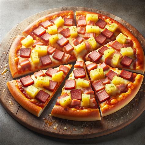 Spam & Pineapple Pizza - TurboKitchen
