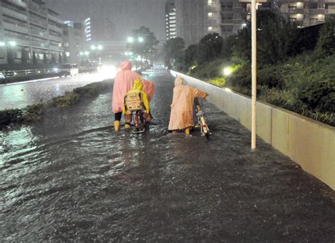 東京で大雨 1時間100ミリ超す 北海道、東北も - 読んで見フォト - 産経フォト