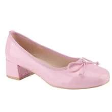 Women's Pumps,Low Chunky Block Heels,Square Toe Patent Women Dress ...