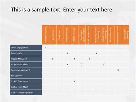 Image result for Project Communication Matrix Example