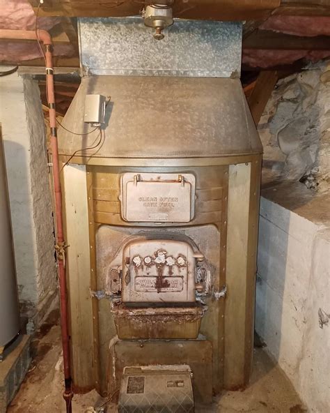 Anyone ever run into an old furnace like this? Have one in my 1876 ...