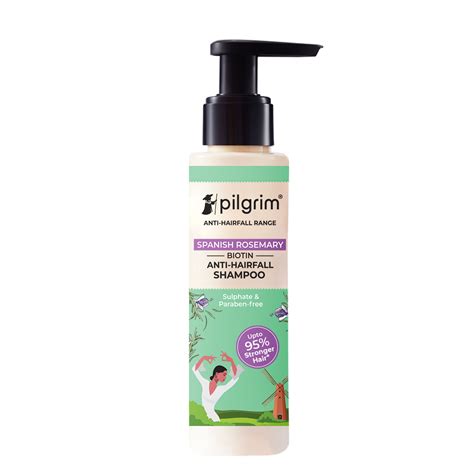 Buy Pilgrim Spanish Rosemary & Biotin Anti-Hairfall Shampoo Online