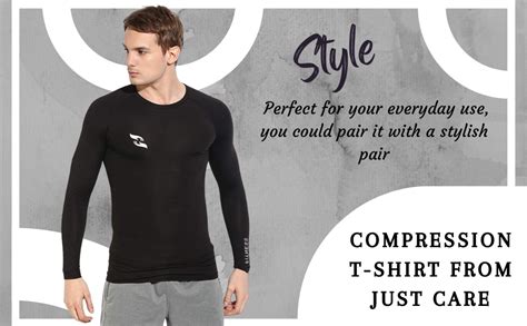 Just Care Men's Polyester Women's And Compression Full Sleeve Plain ...