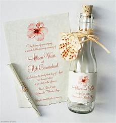Wedding Bottle Invitations by Tropical Bottle Invitations Mospens Studio Wedding Bottle Invitations