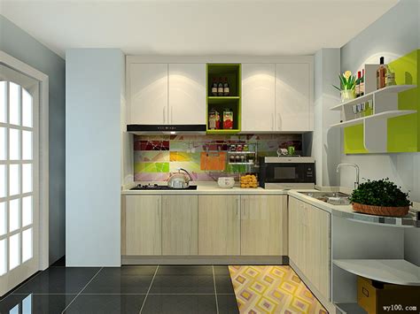 上海澜庭9平方厨房装修设计效果图_东南亚风格新房装修设计图片