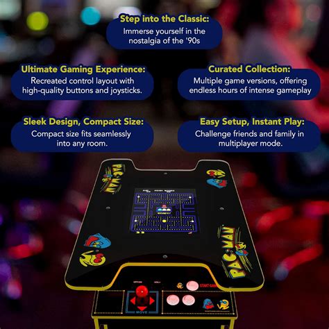Arcade1Up Pac-Man Head-to-Head Arcade Table Instruction Manual