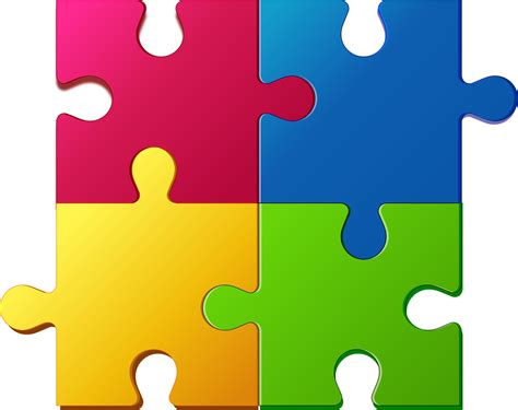 jigsaw puzzles clipart - Clipground