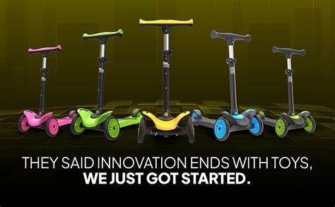 FLYI - Runner Scooter for Kids of 2-7 Years Age | 4 Level Adjustable ...