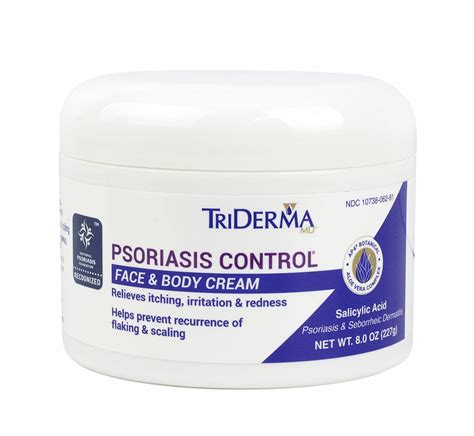 Buy TriDerma Psoriasis Control Face and Body Cream, Maximum Strength ...
