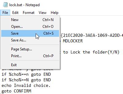 Image result for Lock Folder Windows 1.0