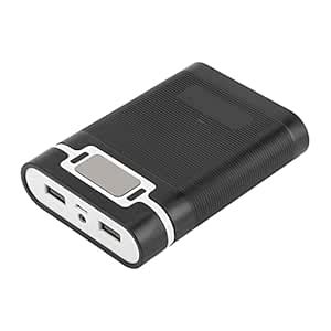 NEE Power Bank Box, Surge Protection Battery Charger Outer Case LED ...