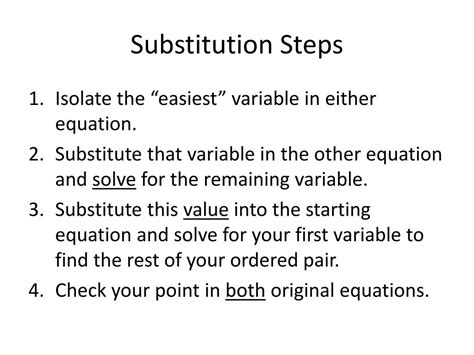 Examples of Substitution Method Algebra 的图像结果