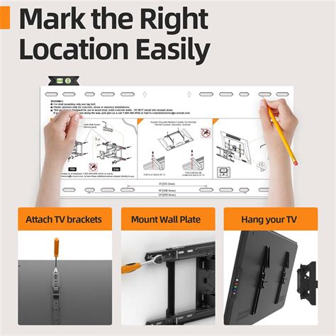 IWORKBOARD IWORKBORAD 42-86 '' Full Motion TV Wall Mount 24 India | Ubuy