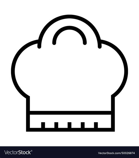 Chef hat icon Royalty Free Vector Image - VectorStock