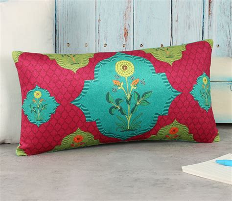 Buy Blossom Tales 8" x 16" Blended Velvet Cushion Cover at 10% OFF ...