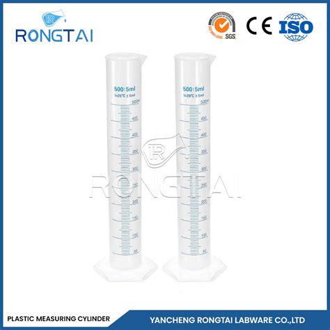 Rongtai Lab Plastic Measuring Cylinder Manufacturers PP Plastic ...