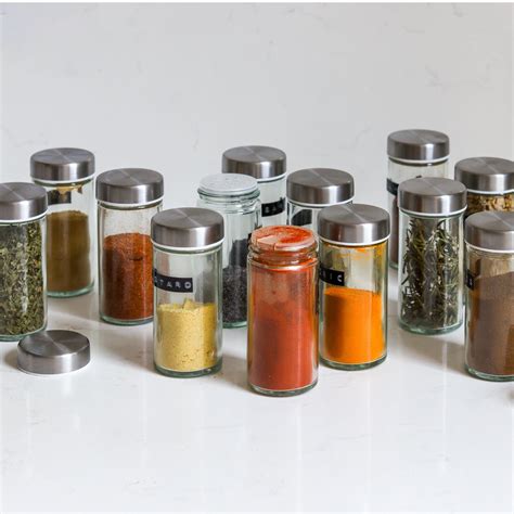 Glass Spice Jars on Our Modern Kitchen Shop